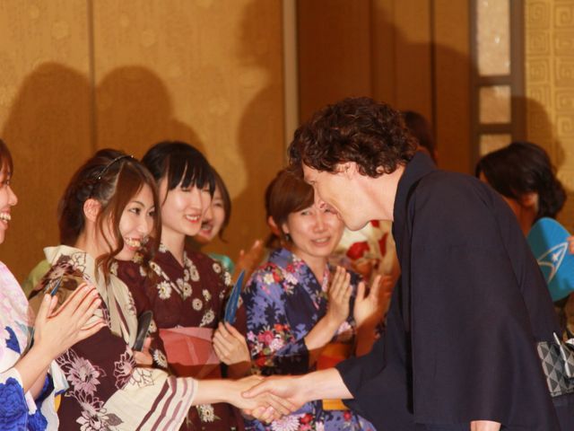 ベネディクト・カンバーバッチ、涼しげな浴衣姿！フォトギャラリー（16枚目）