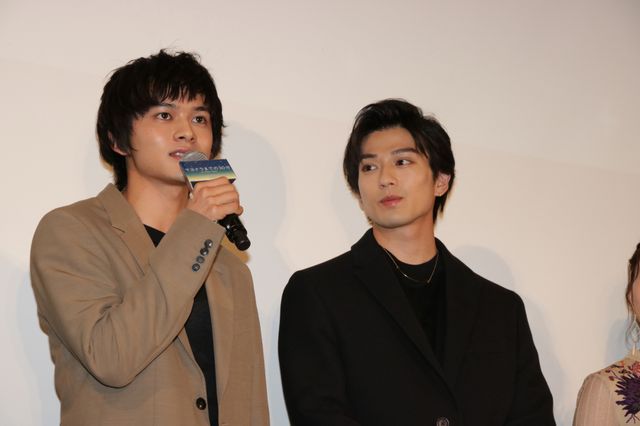 新田真剣佑、北村匠海、久保田紗友らサプライズ登場！『サヨナラまでの30分』大学生限定試写会イベント（7枚目）