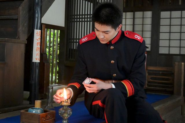 【画像7枚】朝ドラ「風、薫る」小川（甲斐翔真）がりん（見上愛）と出会って…第99回場面写真（2枚目）
