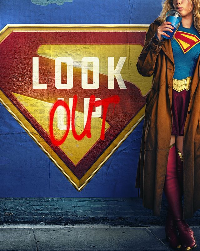 画像はDC次回作『SUPERGIRL(原題)』ティザービジュアル