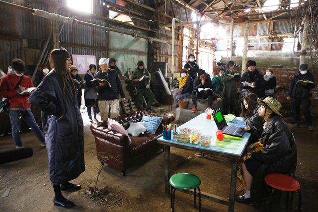 実写『映像研には手を出すな！』メイキング写真（2枚目）