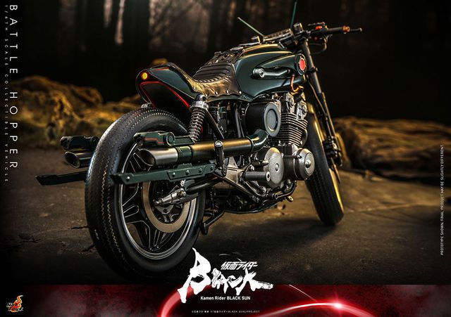 ホットトイズ【テレビ・マスターピース】 「仮面ライダーBLACK SUN」1/6スケールビークル バトルホッパー（14枚目）