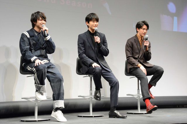 杉野遥亮、松尾太陽、甲斐翔真が胸キュンセリフを生披露！（6枚目）