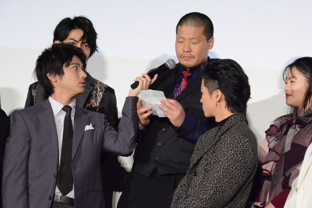 川村壱馬、山田裕貴、神尾楓珠らイケメンたちの幼少期ショット大放出！『HiGH&LOW THE WORST』初日舞台あいさつ（16枚目）