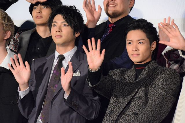 川村壱馬、山田裕貴、神尾楓珠らイケメンたちの幼少期ショット大放出！『HiGH&LOW THE WORST』初日舞台あいさつ（30枚目）