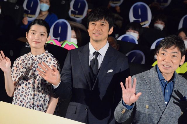 『99.9－刑事専門弁護士－ THE MOVIE』大ヒット御礼舞台あいさつ（9枚目）