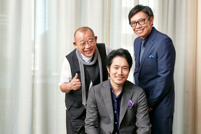 笑福亭鶴瓶、松山ケンイチ、生瀬勝久!和気あいあい~ちょい悪キメ顔まで:フォトギャラリー