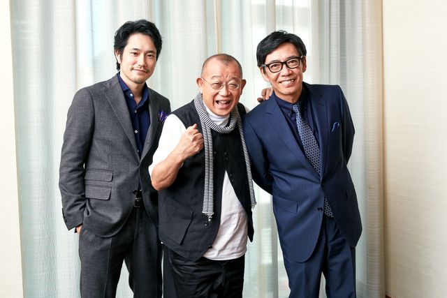 笑福亭鶴瓶、松山ケンイチ、生瀬勝久！和気あいあい～ちょい悪キメ顔まで（4枚目）