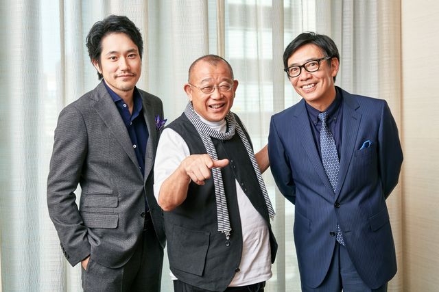 笑福亭鶴瓶、松山ケンイチ、生瀬勝久！和気あいあい～ちょい悪キメ顔まで（5枚目）