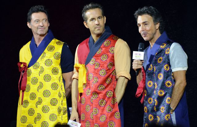 ライアン＆ヒュー、サプライズギフトに大興奮！『デッドプール＆ウルヴァリン』韓国記者会見：フォトギャラリー