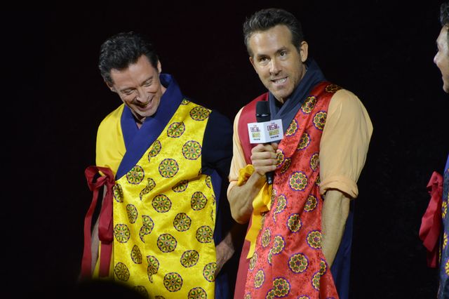 ライアン＆ヒュー、サプライズギフトに大興奮！『デッドプール＆ウルヴァリン』韓国記者会見（4枚目）