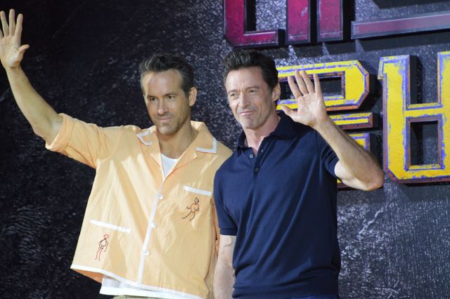 ライアン＆ヒュー、サプライズギフトに大興奮！『デッドプール＆ウルヴァリン』韓国記者会見（17枚目）