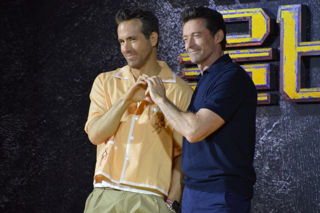 ライアン＆ヒュー、サプライズギフトに大興奮！『デッドプール＆ウルヴァリン』韓国記者会見（20枚目）