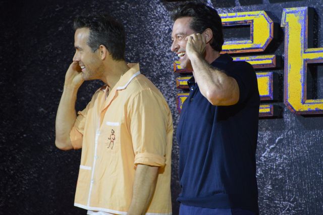 ライアン＆ヒュー、サプライズギフトに大興奮！『デッドプール＆ウルヴァリン』韓国記者会見（22枚目）