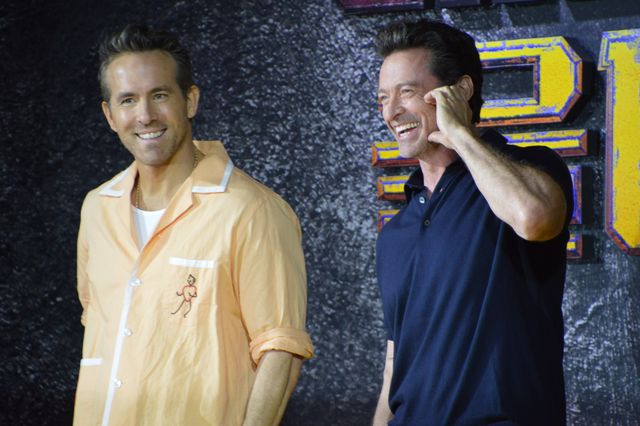 ライアン＆ヒュー、サプライズギフトに大興奮！『デッドプール＆ウルヴァリン』韓国記者会見（23枚目）