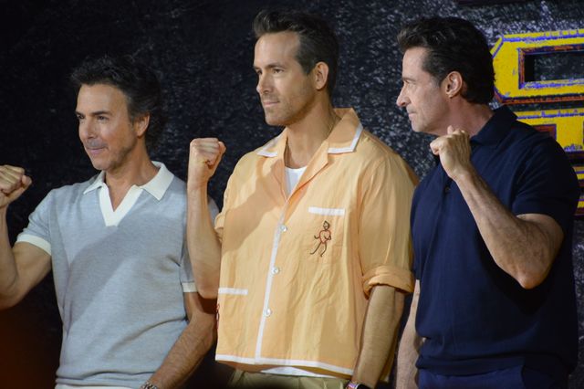 ライアン＆ヒュー、サプライズギフトに大興奮！『デッドプール＆ウルヴァリン』韓国記者会見（26枚目）