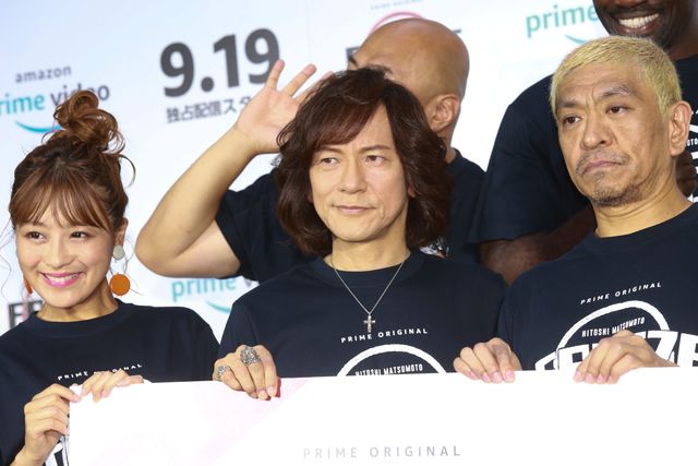 松本人志・諸星和己・鈴木奈々・クロちゃんら出席「FREEZE」発表会見（7枚目）