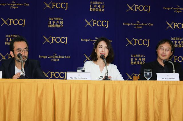 美しい筒井真理子が美しい英語披露！映画『淵に立つ』試写会 ギャラリー（8枚目）