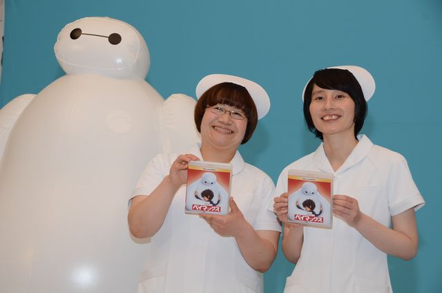 ハリセンボンのナース姿！『ベイマックス』MovieNEX発売記念CM撮影現場フォトギャラリー（22枚目）