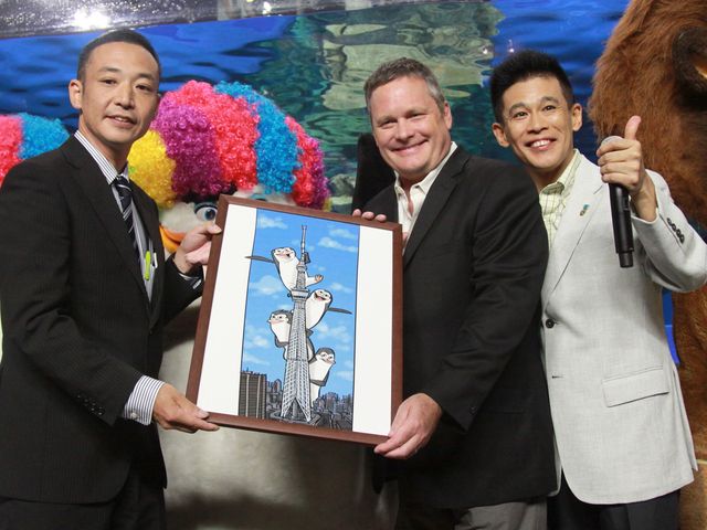 柳沢慎吾＆エリック・ダーネル監督＆キャラクターたちが登場！『マダガスカル3』イベントフォトギャラリー（9枚目）