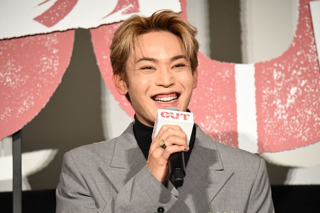 倉悠貴×醍醐虎汰朗×与田祐希（乃木坂 46）ら映画『OUT』初日舞台あいさつ（10枚目）