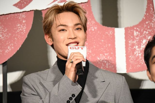 倉悠貴×醍醐虎汰朗×与田祐希（乃木坂 46）ら映画『OUT』初日舞台あいさつ（11枚目）