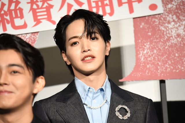 倉悠貴×醍醐虎汰朗×与田祐希（乃木坂 46）ら映画『OUT』初日舞台あいさつ（13枚目）