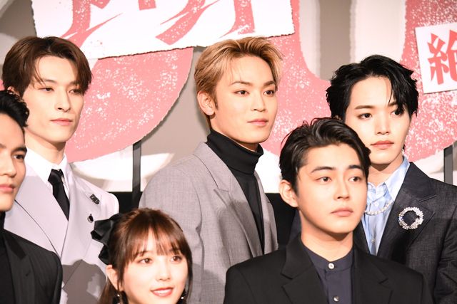 倉悠貴×醍醐虎汰朗×与田祐希（乃木坂 46）ら映画『OUT』初日舞台あいさつ（20枚目）