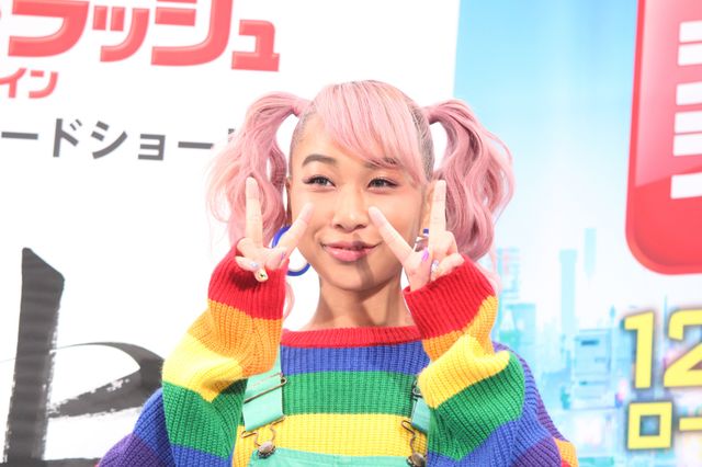 青山テルマ『シュガー・ラッシュ：オンライン』エンドソング渋谷で熱唱！（5枚目）