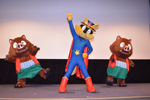 フジモンパパ、娘の結婚相手にゾロリはナシ！『映画かいけつゾロリ　うちゅうの勇者たち』完成披露試写会イベントフォトギャラリー（2枚目）