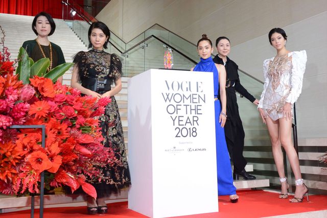 中村アン、松本穂香、森星ら美の競演！「VOGUE JAPAN WOMEN OF THE YEAR 2018」授賞式：フォトギャラリー