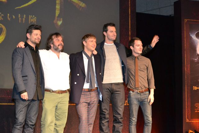 映画『ホビット 思いがけない冒険』来日記者会見フォトギャラリー（4枚目）