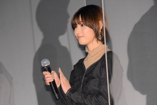 JO1豆原一成、嬉しそうにポーズ！映画『半径1メートルの君～上を向いて歩こう～』大ヒット御礼舞台あいさつ（8枚目）