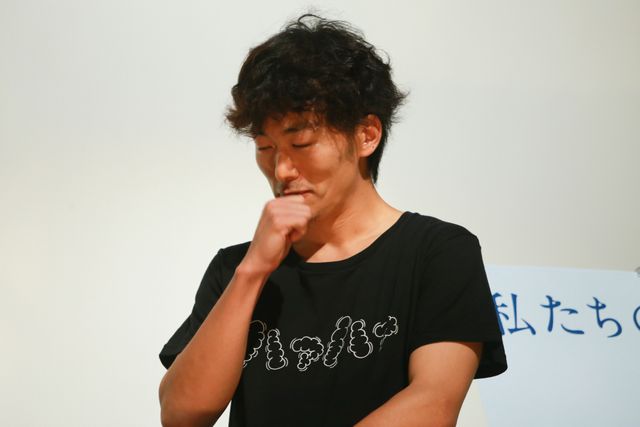 松居大悟監督の目に涙…『私たちのハァハァ』初日舞台あいさつフォトギャラリー:フォトギャラリー