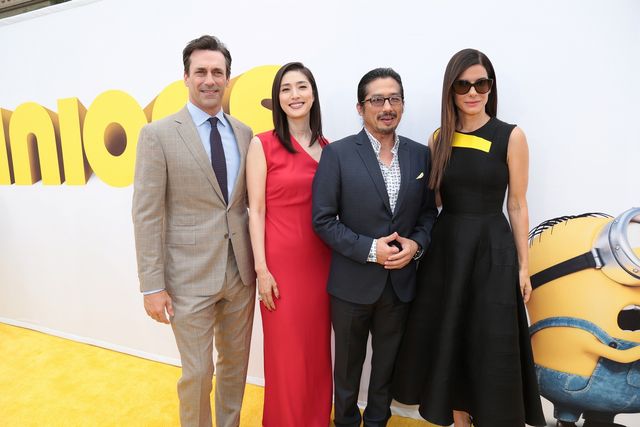 サンドラ・ブロックのミニオンハイヒールかわいすぎ！映画『ミニオンズ』LAプレミアフォトギャラリー（2枚目）