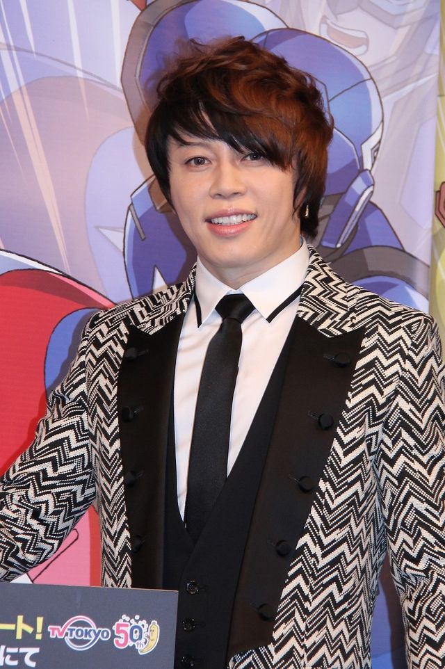 「ディスク・ウォーズ:アベンジャーズ」製作発表会見フォトギャラリー　オープニング＆エンディングテーマ曲を担当するT.M.Revolution西川貴教が登壇！（6枚目）