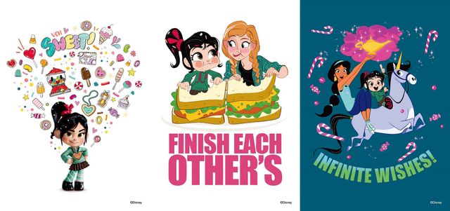 私服のプリンセス！『シュガー・ラッシュ：オンライン』限定ポストカードビジュアル（15種）（4枚目）