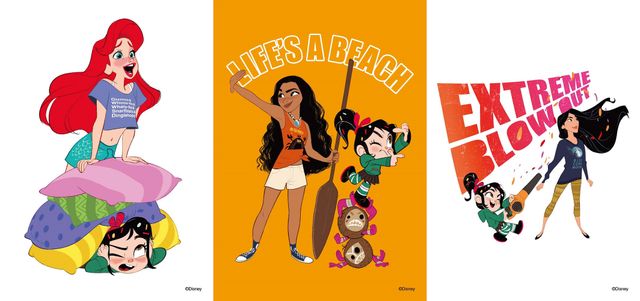 私服のプリンセス！『シュガー・ラッシュ：オンライン』限定ポストカードビジュアル（15種）（6枚目）