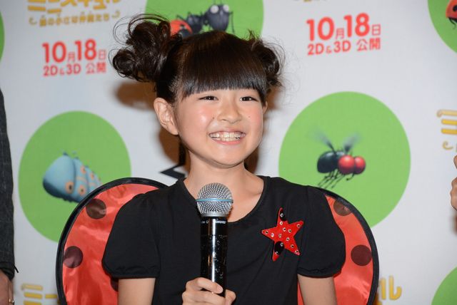 キュートすぎ！人気子役・小林星蘭＆谷花音がてんとう虫に！フォトギャラリー（6枚目）