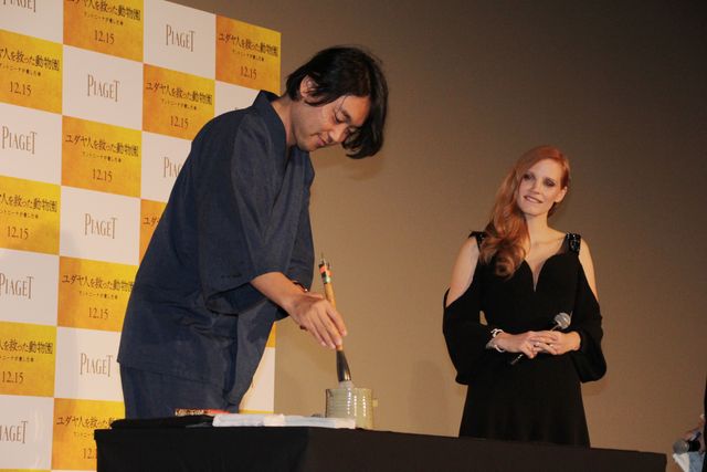 来日中のジェシカ・チャステイン【全15枚】（12枚目）