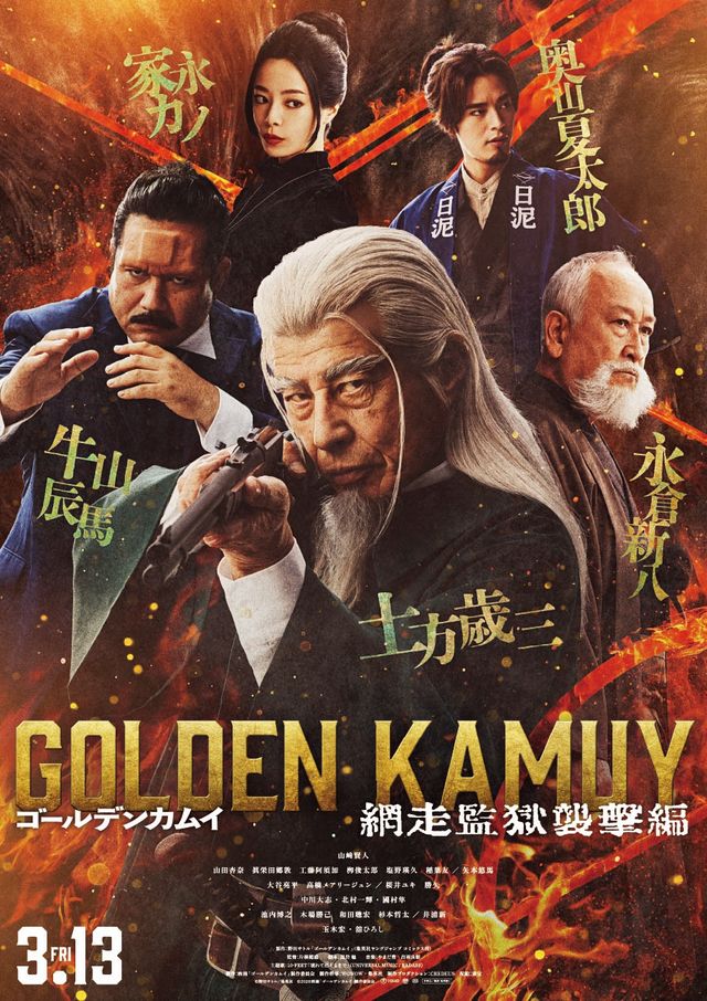 実写『ゴールデンカムイ』総勢22名集結のキャラクターバナー＜7枚＞（4枚目）