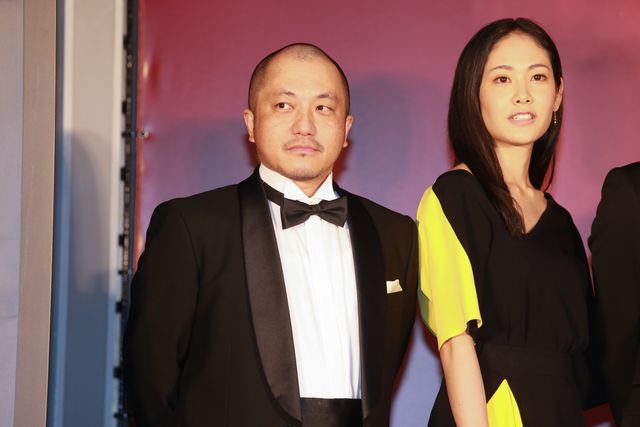 真木よう子、オールキャストにホレボレ！『孤狼の血』完成披露試写会（4枚目）