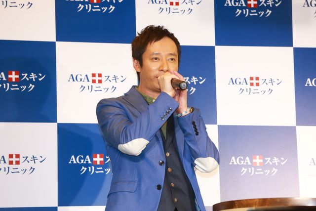 再々婚のいしだ壱成、左手の薬指に結婚指輪！「AGAスキンクリニック発毛大使就任記者発表」：フォトギャラリー