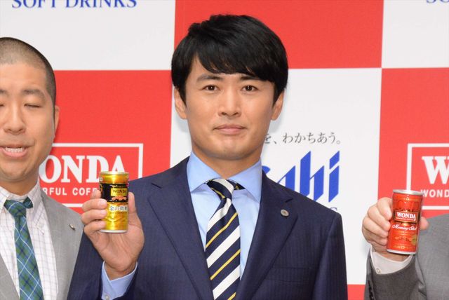 with Bの写真もいっぱい…金髪のブルゾンちえみにビックリ！「WONDA新CM発表会」（8枚目）