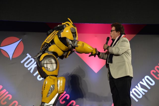 可愛いすぎるバンブルビー、玄田哲章もメロメロ！『バンブルビー』スペシャルトークショー（5枚目）