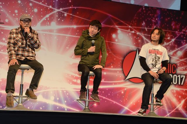 主人公・翔直人を演じた小尾昌也も登場！「SSSS.GRIDMAN」制作発表＆「電光超人グリッドマン」ブルーレイBOX発売記念トークステージ（9枚目）