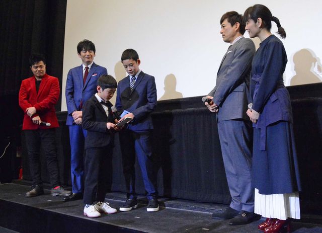 『めんたいぴりり』初日舞台あいさつ（5枚目）