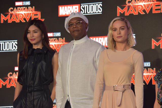 ブリー・ラーソン&サミュエル・L・ジャクソン仲良すぎ！『キャプテン・マーベル』記者会見（17枚目）