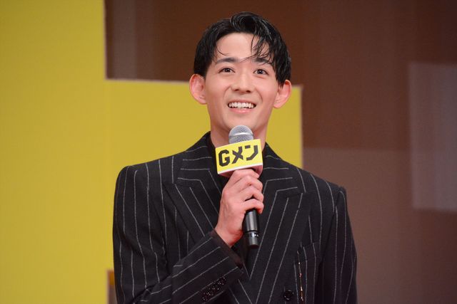岸優太、久々公の場で一発ギャグ！主演映画『Gメン』完成披露（3枚目）