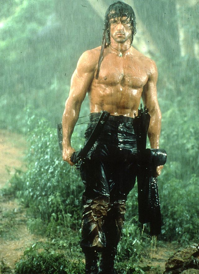 第2弾『ランボー/怒りの脱出』（1985）より